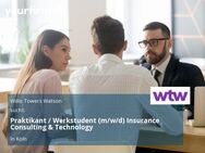 Praktikant / Werkstudent (m/w/d) Insurance Consulting & Technology - Köln