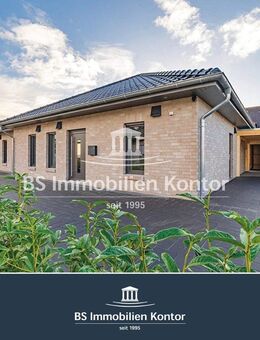Ostrhauderfehn! Schlüsselfertige Neubau-Bungalow mit Terrasse und Gartenanlage in ruhiger Wohnlage! - Ostrhauderfehn