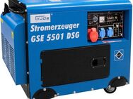 Güde Stromerzeuger GSE 5501 DS, 6,5 in kW, 2 x Schuko 230 V/50 Hz, 1 x CEE 16 A/400 V/50 Hz