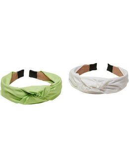 URBAN CLASSICS Schmuckset Urban Classics Unisex Light Headband With Knot 2-Pack (1-tlg)