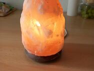 Schöne Salzblocklampe 18 cm - Gemmingen