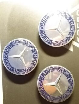 Nabendeckel Alufelgen Mercedes Benz 3 St. versch. Typen Dm 75mm - Karlsbad