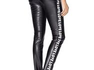 Leder Leggings mit Schriftband „Love“ Gr. 50 Amy Vermont NP 80€ NEU - Görlitz Zentrum