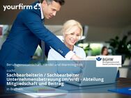 Sachbearbeiterin / Sachbearbeiter Unternehmensbetreuung (m/w/d) - Abteilung Mitgliedschaft und Beitrag - Bremen