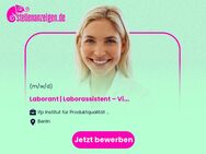 Laborant | Laborassistent – Vitamin- und Zusatzstoffanalytik / Lebensmittelsicherheit (m/w/d) - Berlin