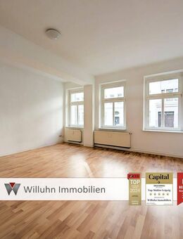 Zentrumsnahe aber ruhige Lage: Große 1RW im Nordosten Leipzigs | Balkon mit Gartenblick - Leipzig