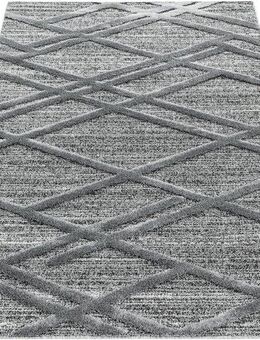 Ayyildiz Teppiche Teppich PISA 4706, rechteckig, Höhe: 20 mm, Läufer, rund, Hoch Tief Struktur, Wohnzimmer,Schlafzimmer