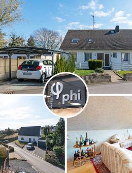 PHI AACHEN - Sonniges 3-Zimmer-Wohnglück mit Fernblick-Loggia und Carport in Würselen! - Würselen