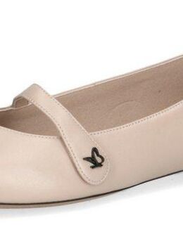 Caprice Riemchenballerina, Bequemschuh, Businessschuh, Flats mit Klettverschluss-Riemchen