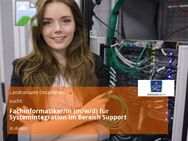 Fachinformatiker/in (m/w/d) für Systemintegration im Bereich Support - Aalen