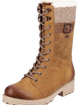 Remonte Winterstiefel, Blockabsatz, Schnürstiefel mit wasserabweisender remonte TEX-Membran