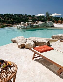 Rustikale Sizilien-Ferienwohnung fuer 6 Personen. Mit 3 Schlafzimmern, 3 Badezimmern, Spuelmaschine, Terrasse, Pool, Fruehstueck; - Waldsolms