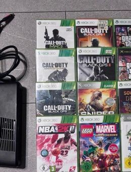 Xbox 360 mit Controller und spielen - Gudow