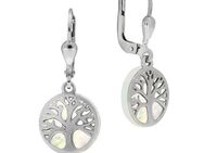 Vivance Paar Ohrhänger 925/- Sterling Silber rhodiniert Lebensbaum
