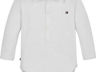 Tommy Hilfiger Langarmbody mit Knöpfen, mit Logostickerei