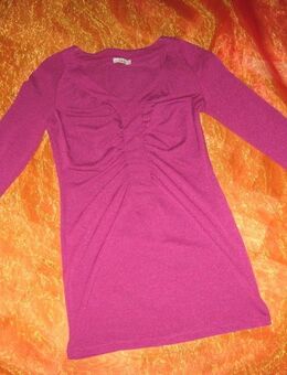 NEU * Edel * chic * Strick * Mini- Kleid oder Long- Pullover "KASHA" Gr. 34- 36/ XS- S * erika * himbeere * pink * - Riedlingen