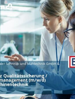Teamleiter Qualitätssicherung / Qualitätsmanagement (m/w/d) Landmaschinentechnik - Ennepetal (Stadt der Kluterhöhle)
