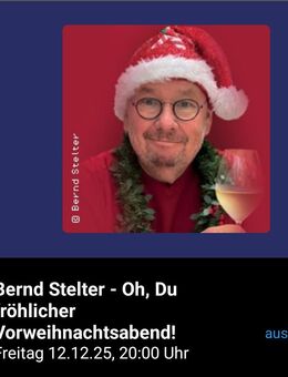 2 Karten für Bernd Stelter, Stadthalle Delbrück - Bielefeld Stieghorst