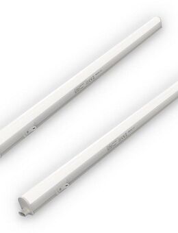 Briloner Leuchten LED Unterbauleuchte 2er Set LED Unterbauleuchte Küche, weiß, 2er Set LED Unterbauleuchte Küche 58,5 cm erweiterbar