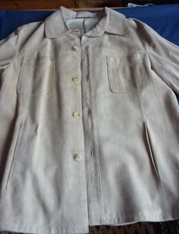 FRIITALA Echt Leder Jacke Gr. 56 beige/ braun - Burghausen