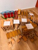 Holz Eisenbahn Mega Konvolut in 06526