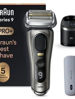 Braun Elektrorasierer Series 9 Pro+ 9575cc, Reinigungsstation, Precision ProTrimmer