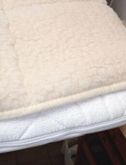 Neu, Topper mit Wolldecke für Einzelbett zu verkaufen - Seefeld (Bayern)
