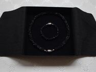 Schmuckset Collier Kette und Armband Spinell 925er Silber rhodiniert mit Magnetverschluss HSE24 - Niddatal