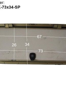 Tabbert Wohnwagen Staufachklappe ca 73 x 34 bzw 67 x 26 ohne Schlüssel gebr (zB Tabbert Comtese 680 BJ 96) Sondepreis (Stauraumklappe, Serviceklappe) - Schotten Zentrum