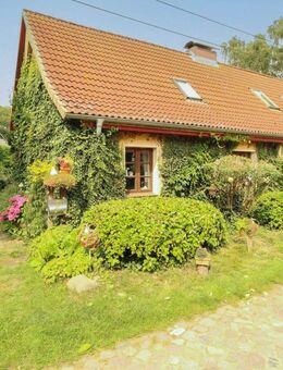 Mehrfamilien-Doppelhaus: eigene Wohnung, vermietete Einheit & Bungalow in Feldrandlage - Grammow