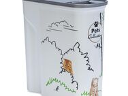 Curver Trockenfutterbehälter Katze - Garten-Design: bis 2,5 kg Trockenfutter (6 Liter)