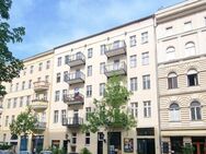 Vermietete 3-Zimmer-Altbau-Wohnung im VH mit Dielen und Balkon in Berlin-Mitte, OT Alt-Moabit - Berlin