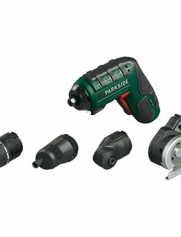 PARKSIDE® Akkuschrauber »PAS 4 D5«, mit Tauschaufsätzen Heimwerker - Wuppertal