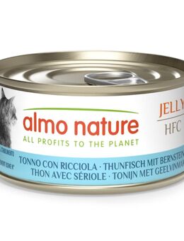 Almo Nature HFC Jelly 6 x 70 g - Thunfisch mit Bernsteinmakrele