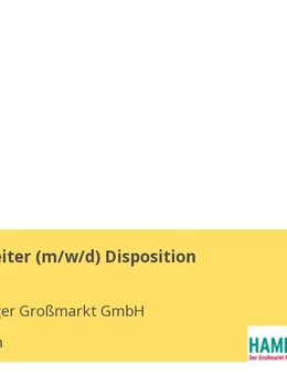 Sachbearbeiter (m/w/d) Disposition - München