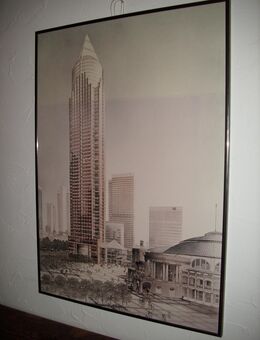 Kunstdruck Messeturm - Frankfurt (Main)
