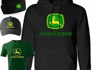 JOHN DEERE PREMIUM XXXL Starter Set Kapuzenpullover Hoodie Sweatshirt Pullover Pulli Herren & Mütze Cap mit T-Shirt Set543644 - Wuppertal