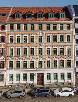 Bequemes Wohnen im Erdgeschoss: 3-Zimmerwohnung mit Balkon in Reudnitz - Leipzig