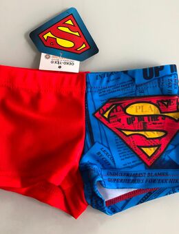 Badehose Bademode Slip Superman Superheld Jungen Kinder Gr. 98/104. neu mit Etikett - Albstadt