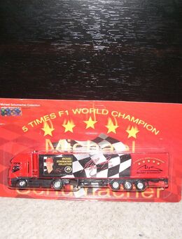 Schumacher Michael Minitruck-Sortiment- 3 Modelle- 2002 - - Mahlberg