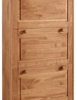 Home affaire Schuhschrank Lisa mit 3 Klappen, Höhe 134 cm, Breite 75 cm