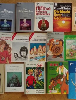Bücherkiste Taschenbücher Esoterik Jugendbücher 80er Gedichte etc 15 Stk. ALLE ZUSAMMEN 3,00 - Krefeld