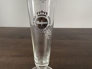 Pils Glas Warsteiner mit Gravur Goldrand - Vilshofen (Donau) Zentrum