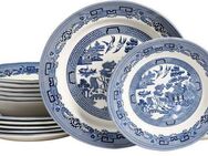 CreaTable Teller-Set China Town, Teller Set 18-tlg (18-tlg), 6 Personen, Steingut, Fernöstliche Kultur