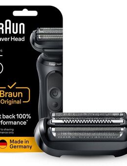 Braun Ersatzscherkopf Series 5 54B, Kompatibel mit Braun Series 5 Rasierern der Generation 50, 51 und 52