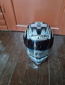 Nolan Motorradhelm Größe M N84 grau-schwarz gemustert 1505gr. - Essen