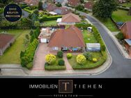 Flach gebaut, groß "gedacht" - Bungalow mit Garage und Ausbaupotential im Dachgeschoss in Esterwegen - Esterwegen