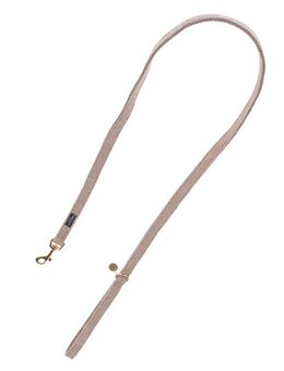 Nomad Tales Calma Halsband, sand - Passende Leine: 120 cm lang, 15 mm breit