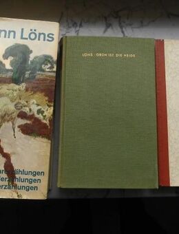 Hermann Löns Heidedichter Natur-Tier-und Jagd-Erzählungen 3 Bücher zus. 5,- - Flensburg