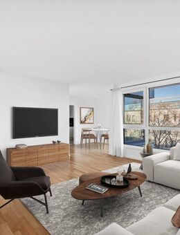 Blick auf den Zollhafen! Traumhafte 3 Zimmer-Wohnung mit EBK und Klimaanlage! - Mainz